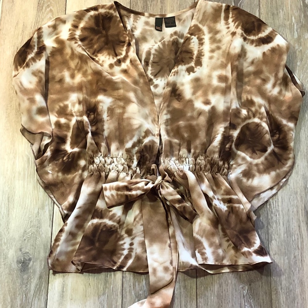 Swim Tie Waist Coverup